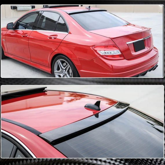 Бленда SD (Карбон) для Mercedes C-class W204 2007-2015 гг | Зображення 2