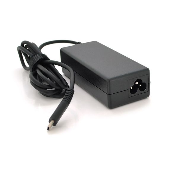 БП MERLION для ноутбука HP 65W шт. Type-C,довж. 0.9м + кабель питания