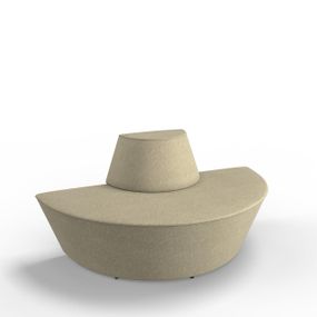 Трехместный диван SOMBRERO Ткань Кремовый