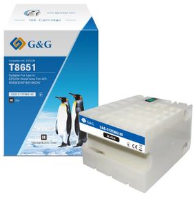 Картридж G&amp;G для Epson WF-M5190/WF-M5690 black (10 000 стр) (G&amp;G-C13T865140)