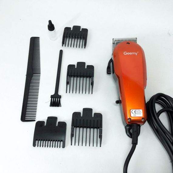 Профессиональная машинка для стрижки волос с насадками GEMEI, Профессиональный триммер с насадками CI-77 | Зображення 2