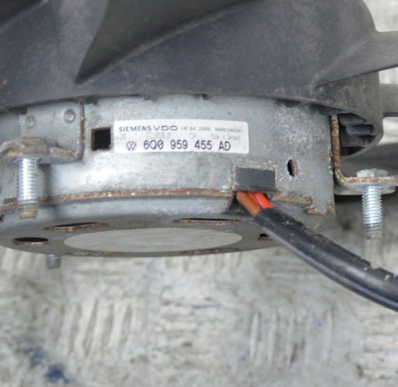 Вентилятор охолодження радіатора Seat Cordoba Ibiza Toledo 2002-2019 Вентилятор радіатора Сеат 6Q0959455AD | Зображення 2