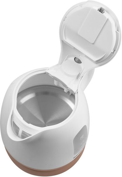 Електрочайник Sencor SWK 1102RS 1 л білий з бежевим | Зображення 8