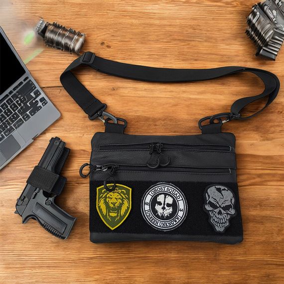 Чоловіча тактична сумка для перенесення, Сумка натовська тактична, Тактичні мессенджери сумки IW-29 | Зображення 9