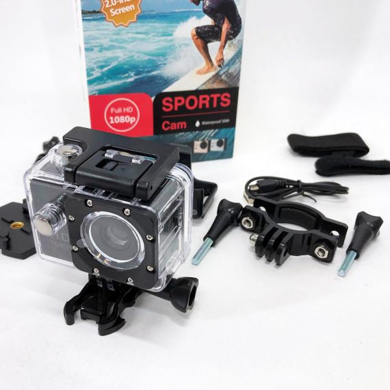 Камера гоу про DVR SPORT A7, HD Action Camera, Камера нагрудна full-hd Налобна PR-71 | Зображення 6