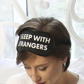 Маска для сна I sleep with strangers (MDS_19M007)