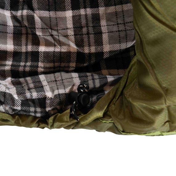 Спальний мішок Tramp Sherwood Long ковдра лівий dark-olive/grey 230/100 UTRS-054L | Зображення 8