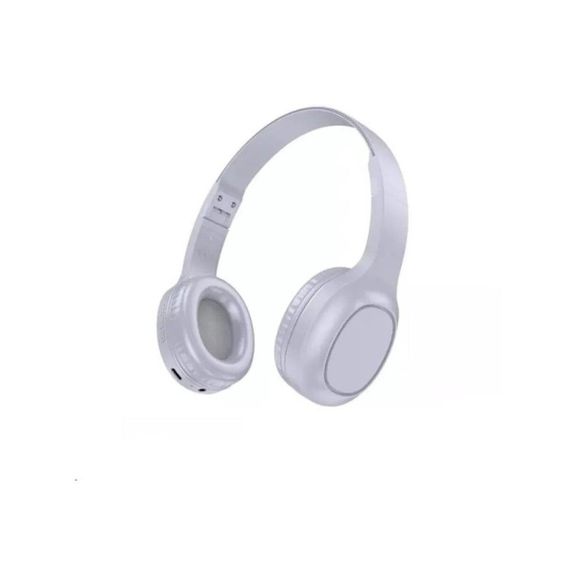 Беспроводные наушники HOCO W46 Charm BT headset Light Blue Gray