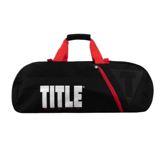 Спортивна сумка TITLE Boxing Champion Sport Bag/Backpack Black/Red (TBAG46 BK/RD) | Зображення 2