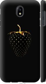 Чохол на Samsung Galaxy J7 J730 (2017) Чорна полуниця "3585m-786-24368"