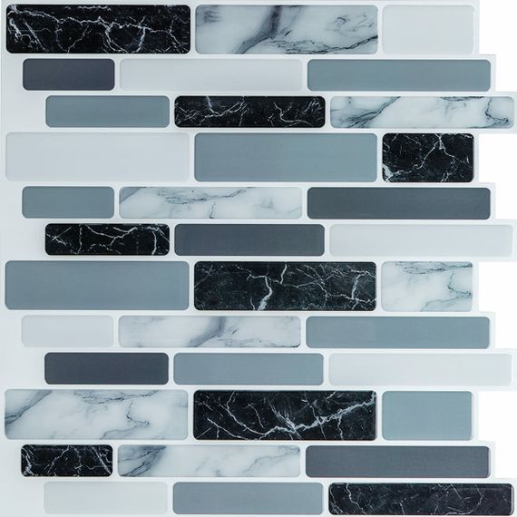 Самоклеюча поліуретанова плитка під мармур 305х305х1мм SW-00001174 | Зображення 2