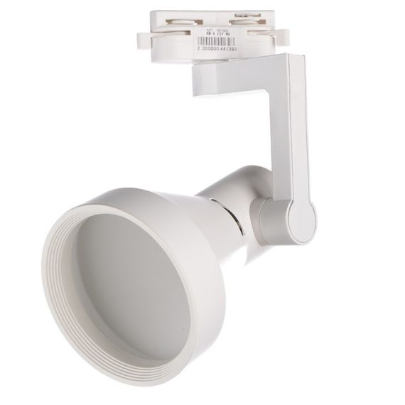 Светильник трековый поворотный под лампу KW-8 E27 WH | Зображення 2