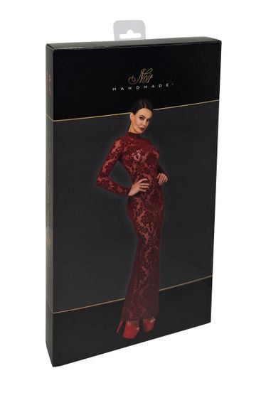 Сукня Noir Handmade F383 Kink Royal gown/long dress XS Sex Aura | Зображення 7