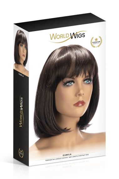 Парик World Wigs CAMILA MID-LENGTH CHESTNUT | Зображення 1