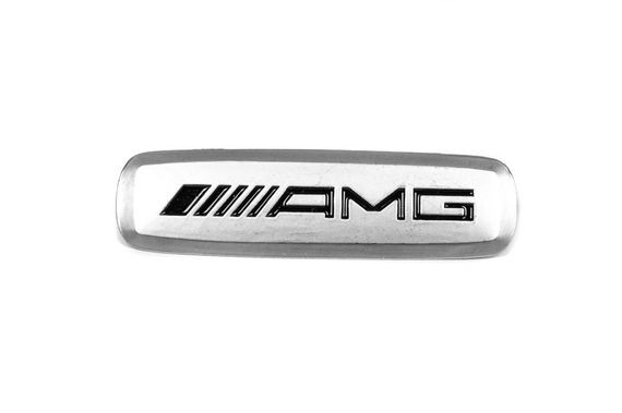 AMG Шильдик алюмінієвий для килимків (1шт) для Mercedes