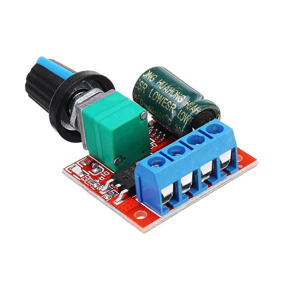 DC ШИМ регулятор оборотов двигателя DC 4.5V-35V 5А 20 кГц PWM | Зображення 1