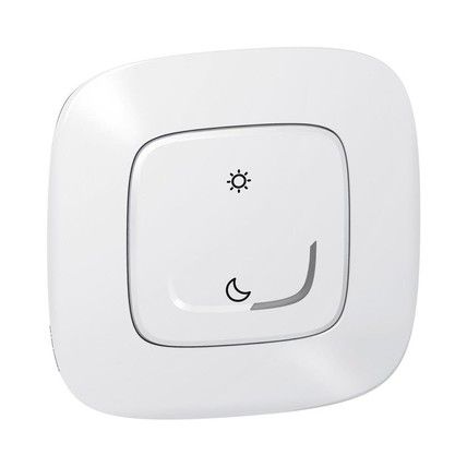 Valena Allure with NETATMO. Умный беспроводной сценарный выключатель &quot;День / Ночь&quot; . Белый (752589) | Зображення 1