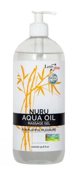 Масажна олія Love Stim - NURU AQUA OIL, 1000 ml Sex Aura