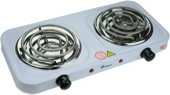 Електроплита спіральна Domotec HP-200 B, настільна електрична плитка | Зображення 3