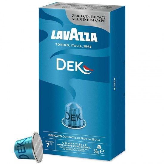 Nespresso капсули Lavazza Decaffeinato Maestro без кофеїну Італія Лавацца дек Неспрессо