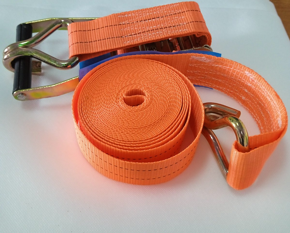 Стяжной ремень  5 т 8 метров ремень для стяжки груза | Зображення 4