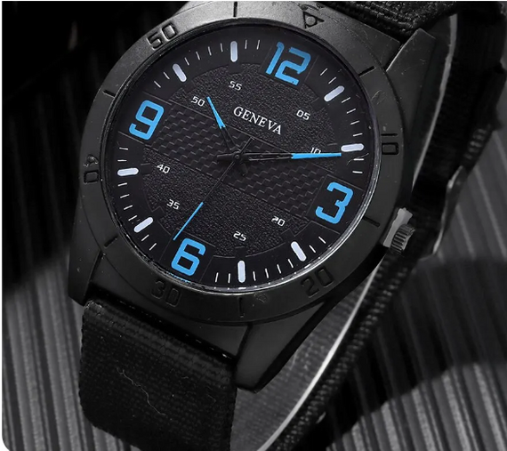 Чоловічий наручний годинний GENEVA діаметром 42мм з чотирма браслетами | Зображення 2