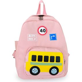 Рюкзак детский Evo-kids Small Bus Pink (2418-7 Pink Bus)