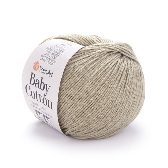 Пряжа YarnArt Baby Cotton No 434 (Ярнарт Бебі Коттон) 50 г / 165 м напівбавовна для дитячих речей та іграшок амігурумі