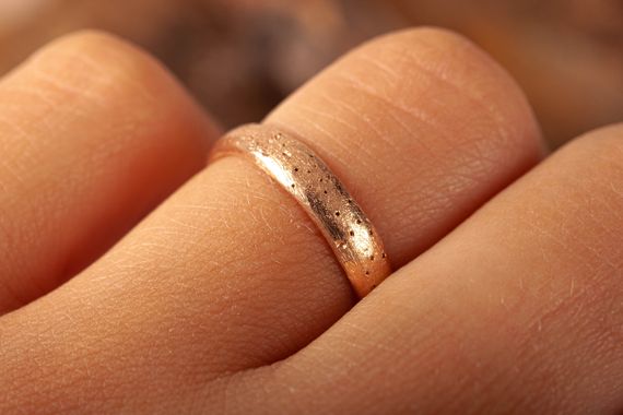 Обручальное кольцо из красного золота 19 | Зображення 3