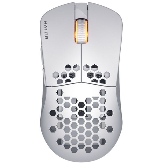 Мишка Hator Stellar Wireless/Bluetooth/USB White (HTM651)
