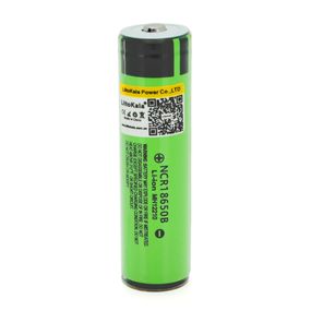 Акумулятор 18650 Li-Ion LiitoKala Lii-34B-PCB, 3400mAh (3200-3400mAh), 3.7V (2.75-4.2V), Green