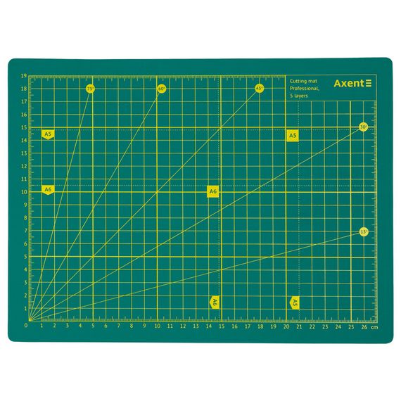 Коврик самовосстанавливающийся для резки Axent Pro пятислойный 7907-A, А4 (6209)