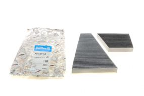 Фильтр салона VW Phaeton 02-16 угольный  к-кт  AHC571-2