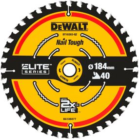Диск пильний ELITE EXTREME 184*16мм DeWALT DT10303