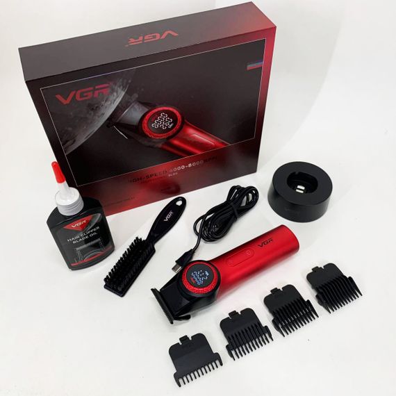 Тример VGR V-977 RED, регулювання потужності 6000 - 8000 RPM | Зображення 8