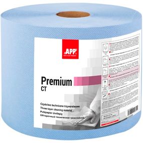 APP Рушник Premium CT 190 м/п, синій, тришаровий, 500 відривів