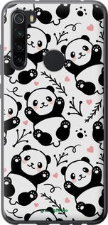 Чохол на Xiaomi Redmi Note 8 Панди "4318u-1787-2448"