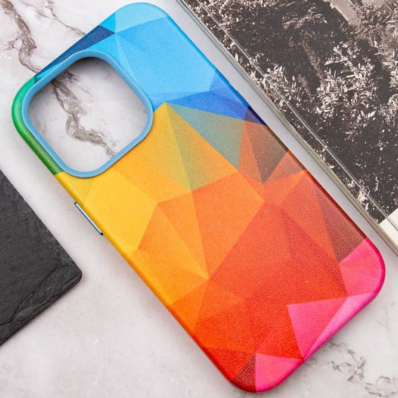 Шкіряний чохол Colour Splash with MagSafe для Apple iPhone 13 Pro Max (6.7") | Зображення 4