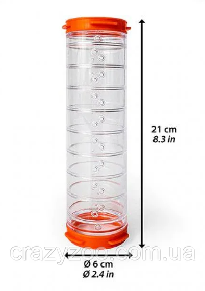 Тунель для гризунів Ferplast FPI 4808 Tube Line Tunnel 8 Ø 6x21 см 84808099 | Зображення 1