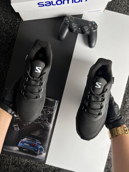 Чоловічі кросівки Salomon Supercross 4 Black White весна / осінь A3251 | Зображення 7