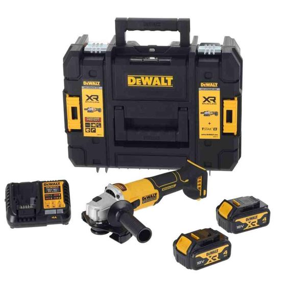 Шлифмашина угловая - болгарка аккумуляторная бесщёточная DeWALT DCG407M2T | Зображення 5