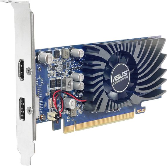 Видеокарта ASUS GeForce GT 1030 2GB GDDR5 low profile GT1030-2G-BRK 90YV0AT2-M0NA00 | Зображення 1
