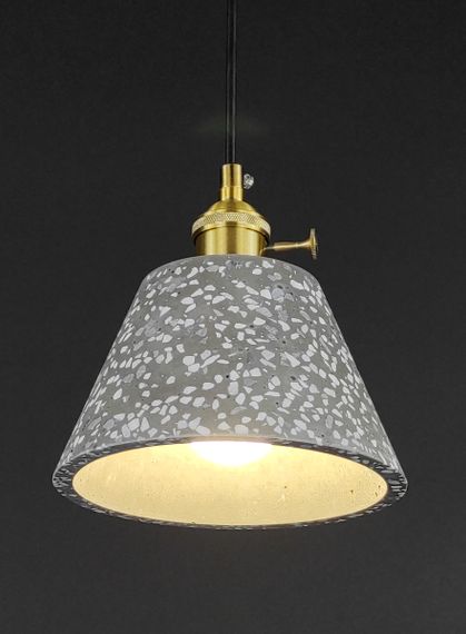 Люстра підвісна на 1 лампочку 27692 Латунь 25-180х16х16 см. | Зображення 4