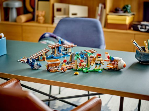 Конструктор LEGO Super Mario Поїздка у вагонетці Дідді Конґа. Додатковий набір 71425 | Зображення 1