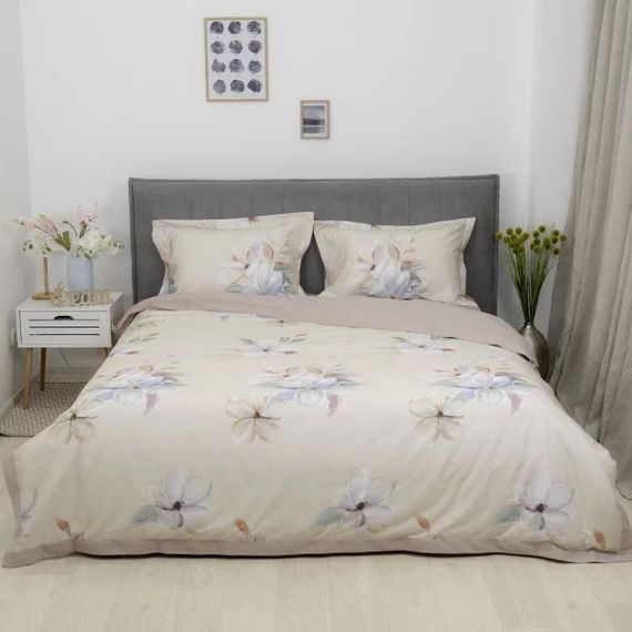 Постільна білизна євро Viluta Brushed Warm Cotton WC 05 220х200 см