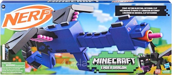 Бластер Nerf Minecraft Ender Dragon Нерф Майнкрафт Дракон края (Эндер-дракон) Оригинал | Зображення 1