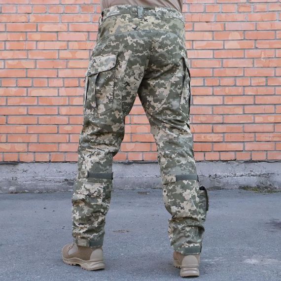 Таĸтичні штани PREDATOR з наĸолінниĸами Rip-Stop 80/20, Піĸсель, 48/4 | Зображення 1