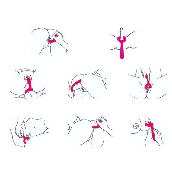 Вібратор для пар Love To Love PLEASE ME - PLUM STAR з трьома моторами, гнучкий Sex Aura | Зображення 5