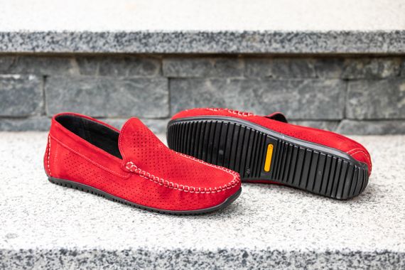 Вражаючі червоні мокасини 39 розмір | Зображення 2