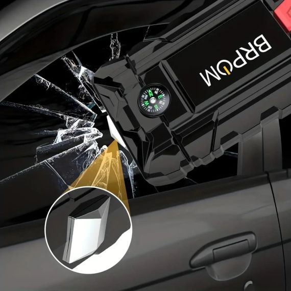 Автомобільний пусковий стартер BRPOM BM150 (4000A, 15800 мАг, 12В) | Зображення 2